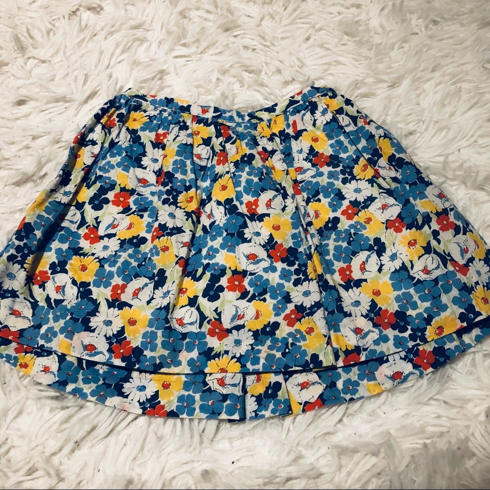 Polo Ralph Lauren Blue floral print Toddler girls skirt